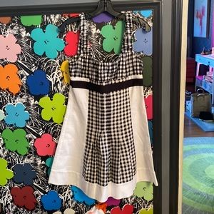 DVF Gingham Dress